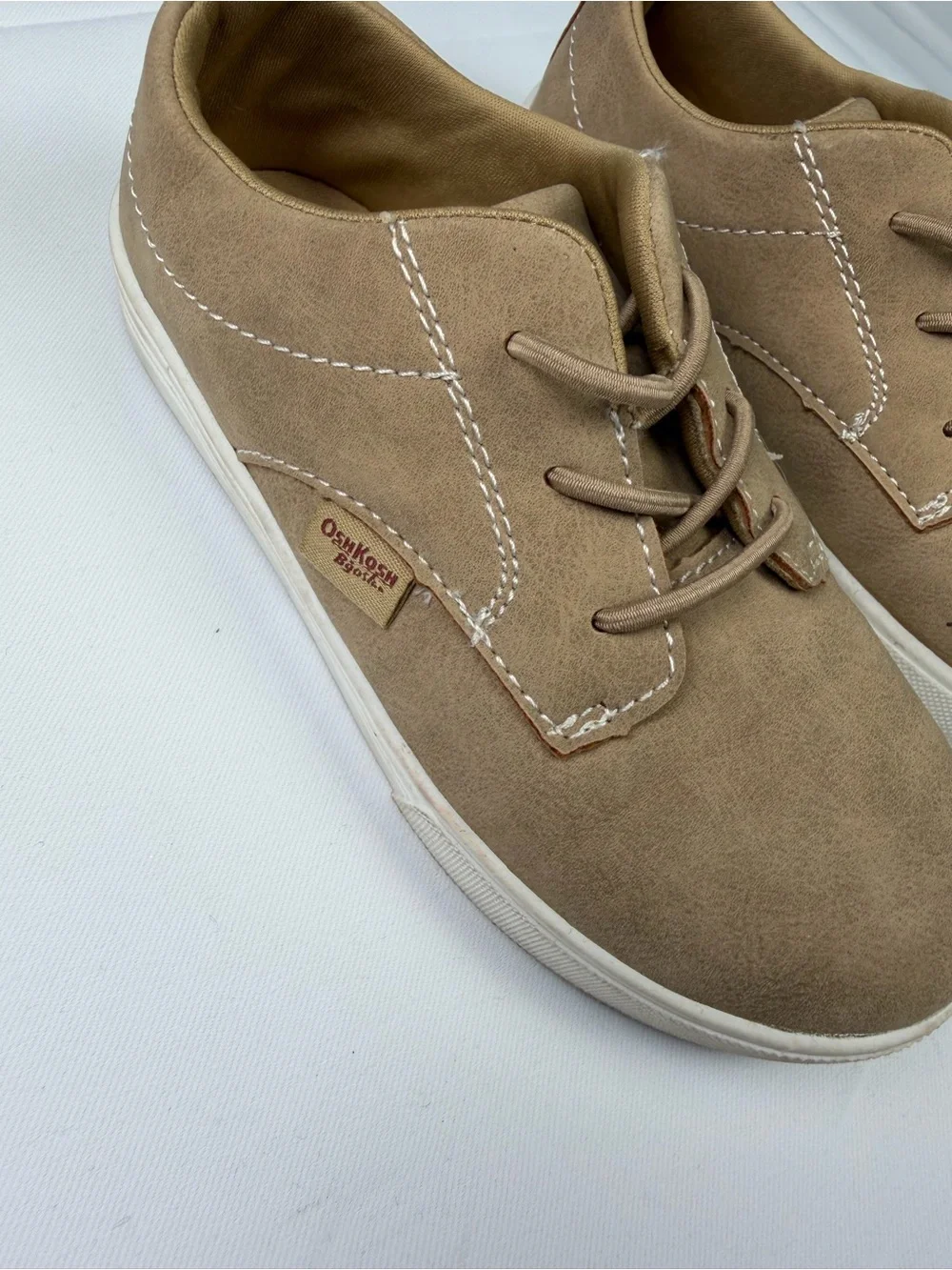 OshKosh B'gosh Kids' Tan Lace-Up Sneaker